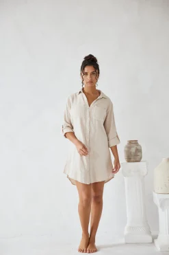 Blanco By Nature Cabana Shirt Dress><noscript><img width=