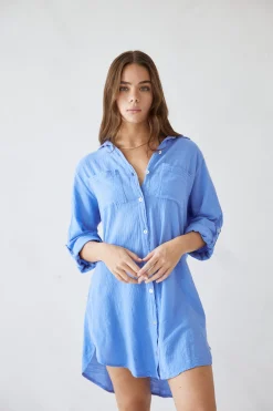 Blanco By Nature Cabana Shirt Dress><noscript><img width=