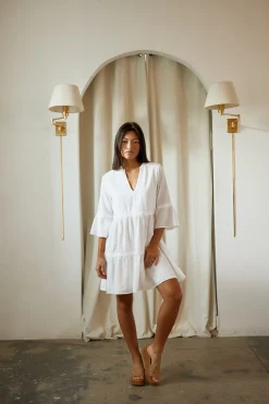 Blanco By Nature Gabbi Dress>Women Cover Ups|Dresses