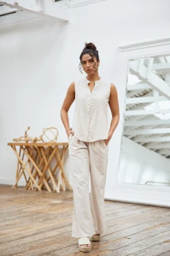 Blanco By Nature Gigi Top>Women Tops|Brunch