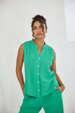 Blanco By Nature Gigi Top><noscript><img width=
