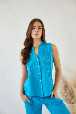 Blanco By Nature Gigi Top><noscript><img width=