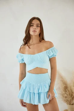 Blanco By Nature Lola Top><noscript><img width=