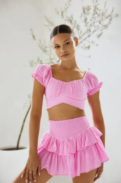 Blanco By Nature Lola Top><noscript><img width=