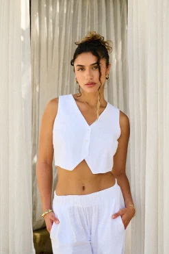 Blanco By Nature Luna Top><noscript><img width=