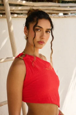 Blanco By Nature Silvia Top><noscript><img width=