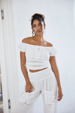 Blanco By Nature Zia Top><noscript><img width=